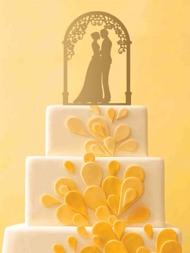 קישוט לעוגת חתונה